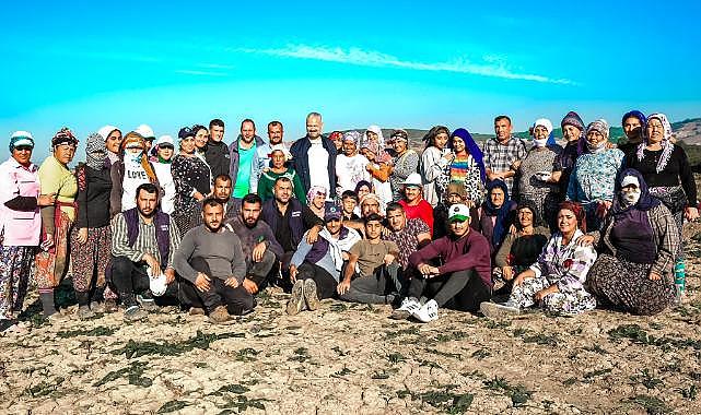 Menemen&#039;de Tarladan Sofraya Birlik Rüzgarı