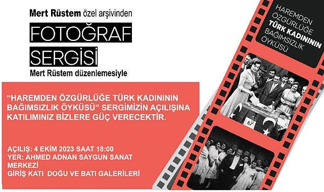 Mert Rüstem özel arşivinden Fotoğraf Sergisi