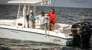 Seferihisar'da dev balık 100 bin TL'lik oltayı götürdü!