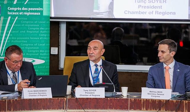Soyer, Avrupa Konseyi Bölgeler Meclisi Başkanı oldu