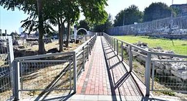 Turistler, Agora Ören Yeri’ndeki tarihe yakından tanıklık edecek