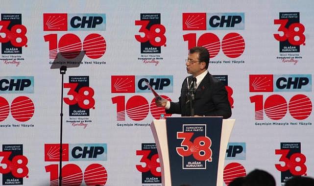 Divan Başkanlığına İmamoğlu seçildi:Ülkemin de partimin de bundan daha iyisini yapileceğine inanıyorum