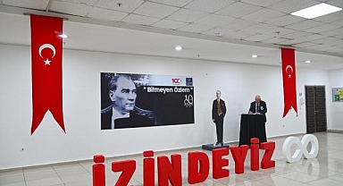 Karabağlar'dan Ata'ya saygı duruşu