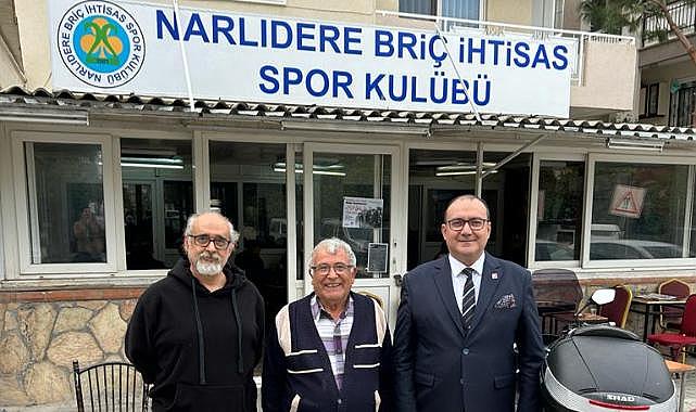 CHP Narlıdere Belediye Başkan Aday Adayı İnanç Nurlu Narlıdere Briç İhtisas Kulübü ile buluştu