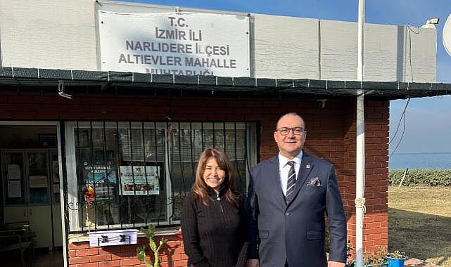 CHP Narlıdere Belediye Başkan Aday Adayı İnanç Nurlu Narlıdere Muhtarlarını ziyaret ediyor