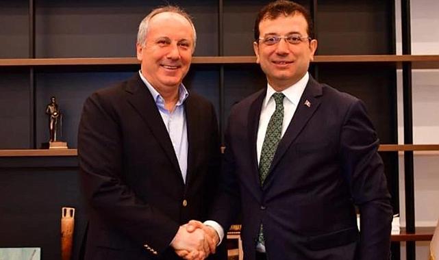 İnce ile görüşen İmamoğlu&#039;dan açıklama: İzmir için adaylık lafı geçti mi?