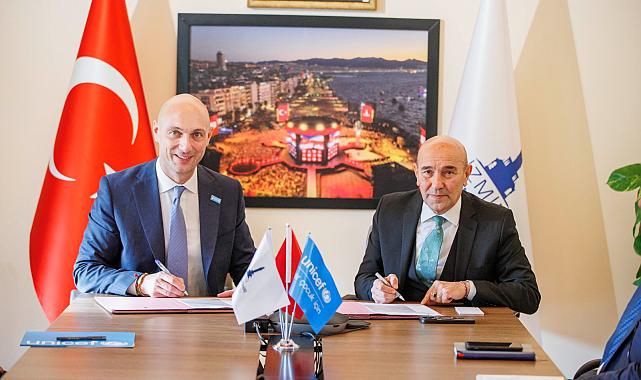 İzmir Büyükşehir Belediyesi çocuk dostu kent için UNICEF ile protokol imzaladı