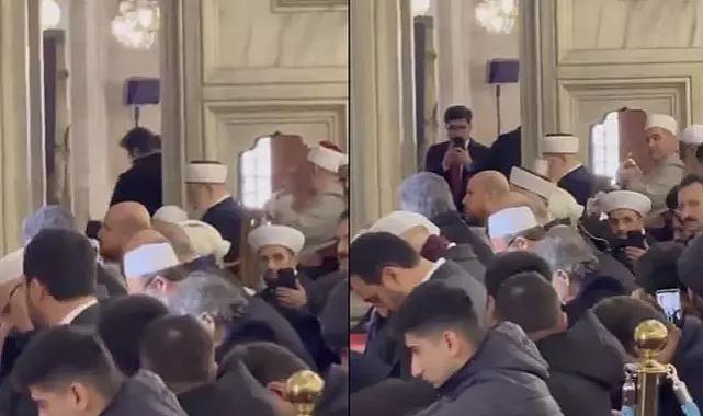 Cumhurbaşkanı Erdoğan törenin ardından Kur&#039;an okudu! İşte o anlar