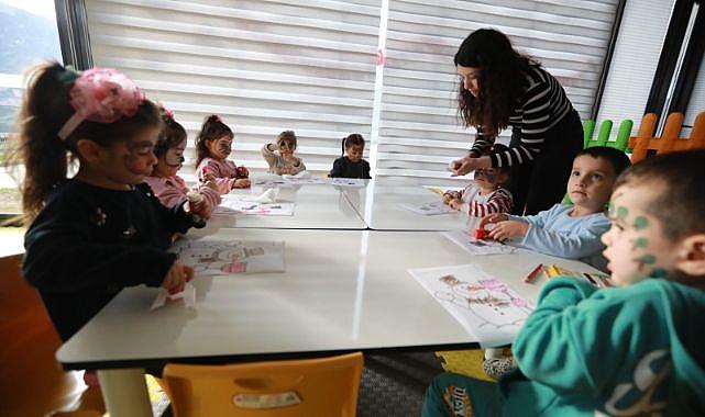 Efes Selçuk’un Belevi Şen Çocuk Atölyesinde Çocuklar Mutlu, Aileler Keyifli