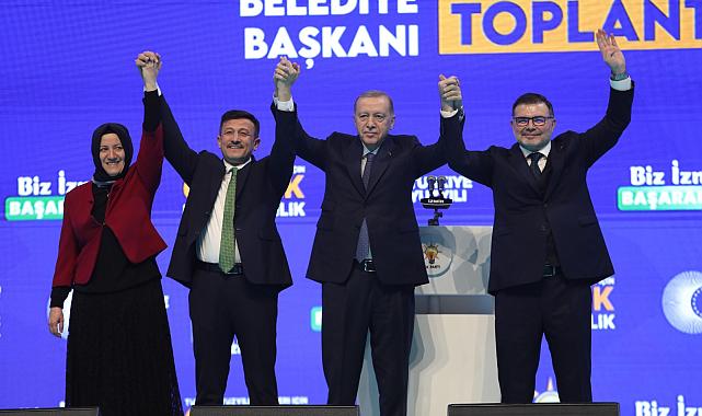 Erdoğan İzmir&#039;de ilçe adaylarını açıkladı