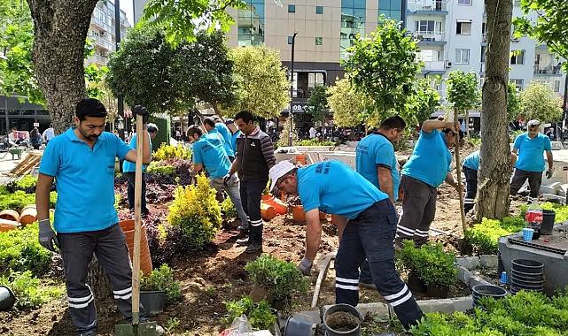 Kendi fidanlığında üretiyor: Bornova&#039;da 5 yılda 13 bin ağaç dikildi