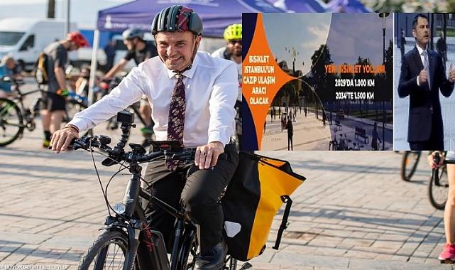 Soyer’in projesi İstanbul’a örnek oldu: AK Parti Adayı Kurum, İstanbul’u ‘bisiklet şehri’ yapacağım