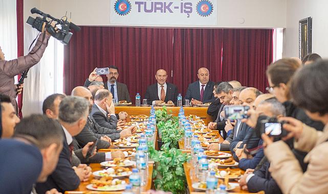 Türk-İş’ten Soyer’e tam destek