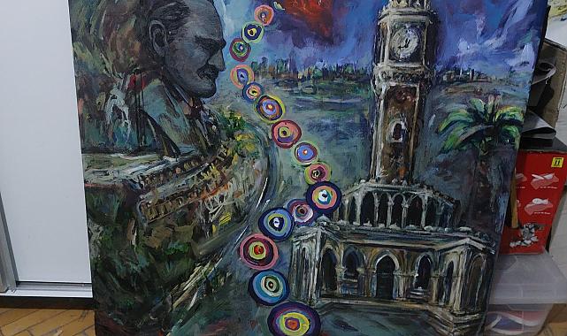 &quot;Benim Gözümden &quot;adlı resim sergisine Karabağlar Belediyesinden ev sahipligi