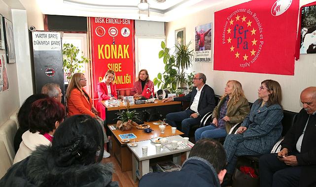 CHP Konak Adayı Mutlu’dan... Gündüz saha akşam ev ziyareti!