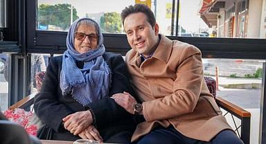 Çiftçioğlu, Karşıyakalılar’la çiğdem çitledi, çay servisi yaptı