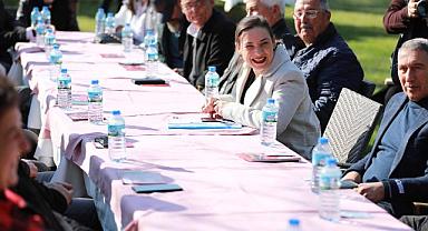 FİLİZ BAŞKAN MUHTARLARLA BULUŞTU: 5 YILDA HEP BİRLİKTE ÇABA SARF ETTİK