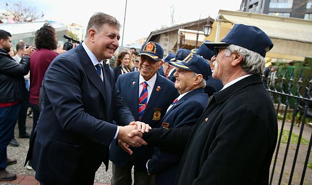 Gazilerden Başkan Tugay’a: Babası bizimle savaşa katıldı, kendisi de evlat gibi bize emanet