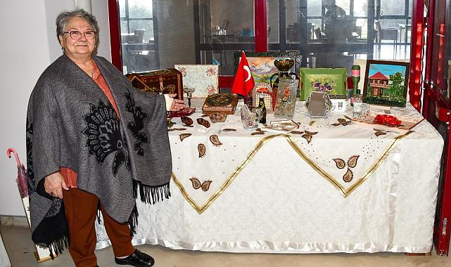 Huzurevi sakinlerinden geri dönüşüm sergisi