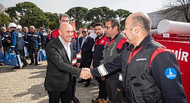 İzmir’in orman köylerine 40 yangın tankeri daha  Soyer: “Milliyetçilik memleketin suyuna, havasına, toprağına sahip çıkmaktır”