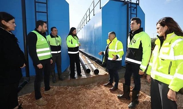 İZSU Genel Müdürü Köseoğlu Çeşme&#039;de personelle buluştu... &#039;Eli öpülesi ustalarımız var&#039;