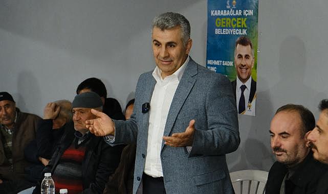 Karabağlar aşkıyla sahadayız