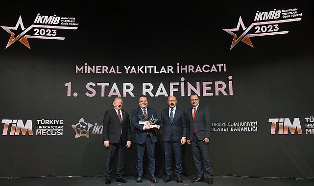 SOCAR Petrol Ticaret ve STAR Rafineri  2023 yılında da “İhracatın Yıldızı” oldu