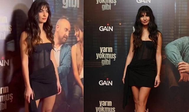 Tuba Büyüküstün'ün gala tarzı gündem oldu!