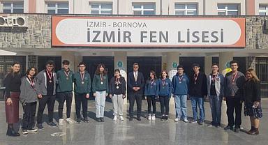 TÜBİTAK Bilim Olimpiyatlarında İzmir’e 12 Madalya