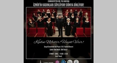 8 Mart'ta İzmir'de yine "Kadının Adı Var! Sözü De!"