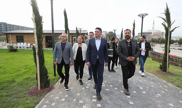 Aliağa Belediyesi&#039;nden İzmir&#039;e örnek proje... Kentin merkezine 14 dönümlük botanik bahçe!