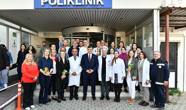 Başkan Cemil Tugay, meslektaşlarıyla buluştu