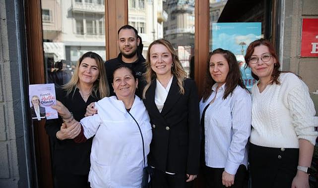 CHP&#039;li Mutlu ziyaretlere devam ediyor... &quot;Konak’ı masa başında değil kentin içinden yöneteceğiz&quot;