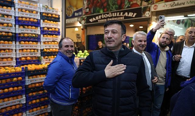 Dağ&#039;dan sahurda esnaf ziyareti... &quot;Bir sene içinde çok güzel hale getireceğiz&quot;