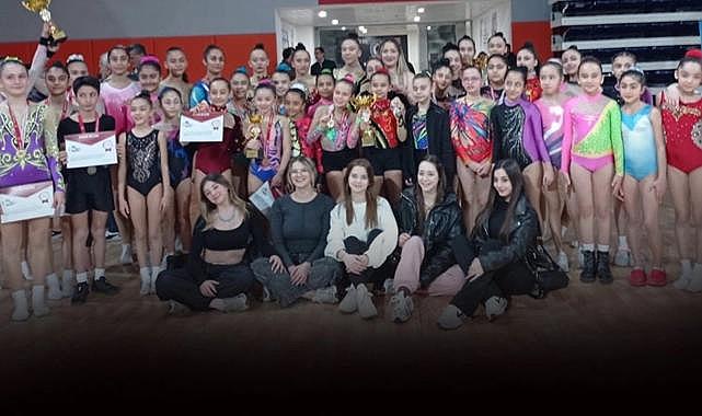 Göztepeli Cimnastikçilerden İzmir Şampiyonası’nda 18 madalya 5 kupa!