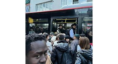 Grev Trafikte Kaos Yarattı