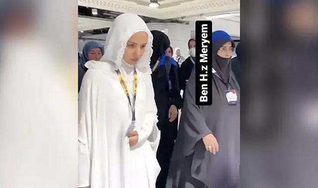 &#039;Hz. Meryem&#039; olduğu iddia edilmişti! Görüntüleri sosyal medyada gündem olan o kişiden açıklama geldi