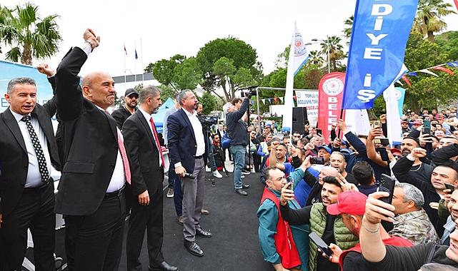 İzmir Büyükşehir’de toplu iş sözleşmesi sevinci: İşçiler yüzde 67,07 oranında zam aldı
