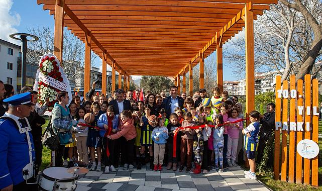 Seferihisar&#039;a 3 bin metrekarelik yeni park