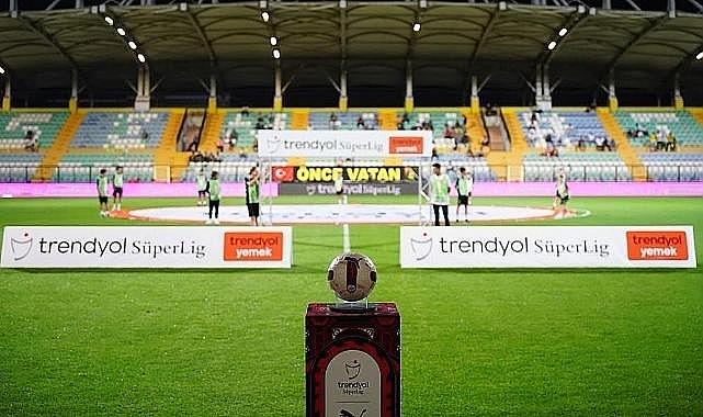 Trendyol Süper Lig’de 30. hafta heyecanı