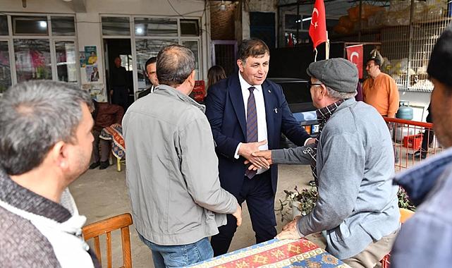 Tugay, kırsal bölgeleri kalkındıracak projelerini Kiraz’da anlattı