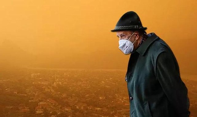 Türkiye için kırmızı renkli çöl tozu uyarısı! Sahra Çölü&#039;nden geliyor, pazartesi gününe dikkat! &#039;Maskeleri hazırlayın&#039;