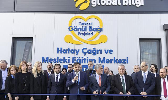 Türkiye&#039;nin Turkcell&#039;inden deprem bölgesinde istihdama destek Turkcell Hatay&#039;da Çağrı ve Mesleki Eğitim Merkezi&#039;ni açtı