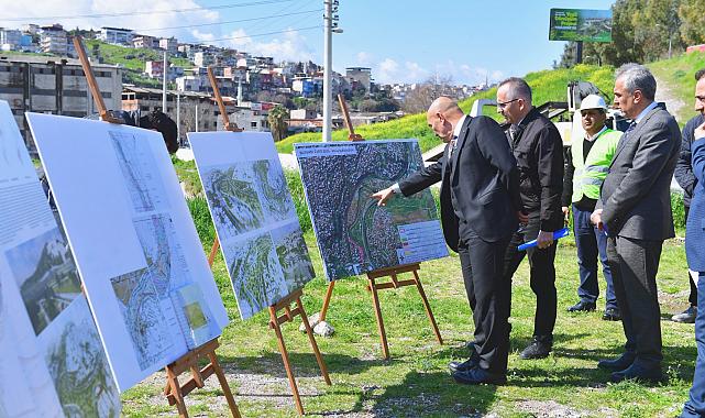 Yeşildere EXPO alanında çalışmalar tüm hızıyla sürüyor   Soyer, “İzmir’in en güzel rekreasyon alanlarından  biri olacak”