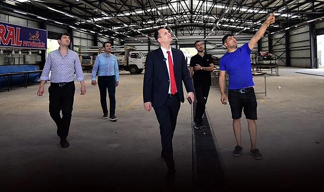 Başkan Eşki, yerinde inceledi... Naldöken’de değişim başlıyor