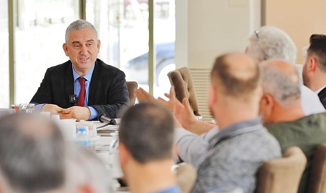 BERGAMA BELEDİYE BAŞKANI DR. TANJU ÇELİK KUZEY EGE BÖLGESİNDEKİ GAZETECİLERLE BULUŞTU