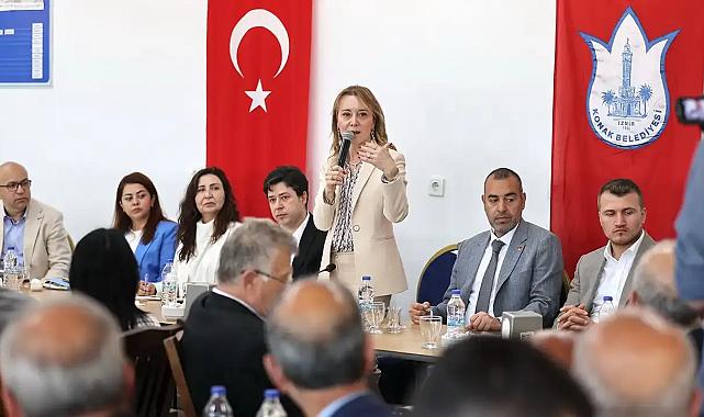 Konak&#039;ta Başkan Mutlu muhtarlarla buluştu: Başarı hikayesi yazacağız