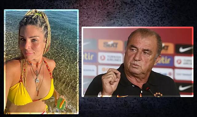 Pelin Öztekin, Fatih Terim&#039;le pozunu paylaştı! Sosyal medyayı salladı