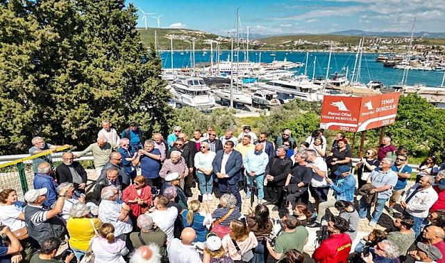 Seferihisar'da protesto: Sığacık Körfezi halkındır