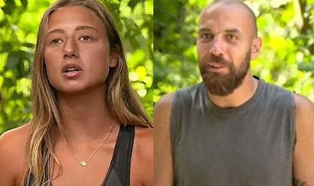Survivor&#039;da Aleyna&#039;nın Sercan&#039;la dans ettiği anlar sosyal medyada gündem oldu! İzleyicilerden tepki yağdı